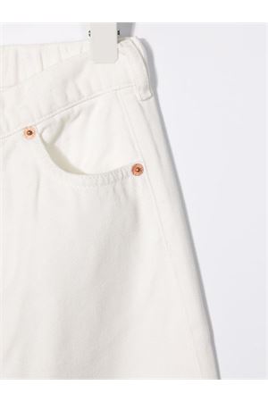 White cotton jeans MAISON MARGIELA KIDS | M60053MM015M6101